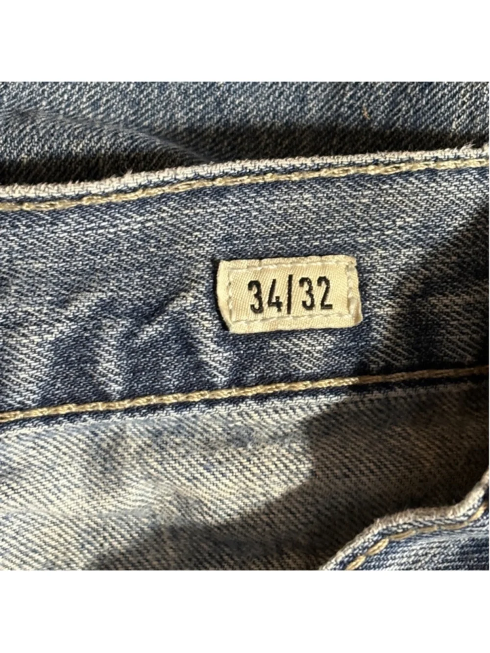 Ariat M5 Jeans Blue Men's Size 34 Straight Leg Country Western Cowboy STAINS